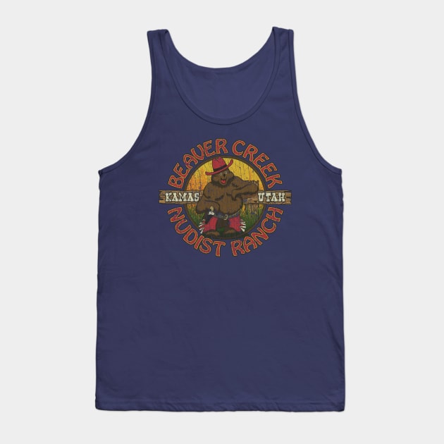 Beaver Creek Nudist Ranch 1983 Tank Top by JCD666